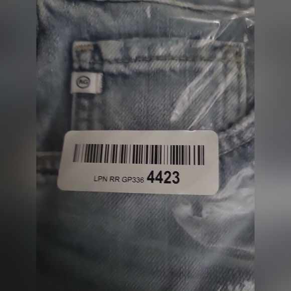 AG Adriano Goldschmied Women's Hailey High Rise Cut Off Short, Poolside, 29 - Picture 4 of 6